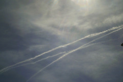 Scie chimiche (Chemtrails) - Locarno, Switzerland, 29.05.2025